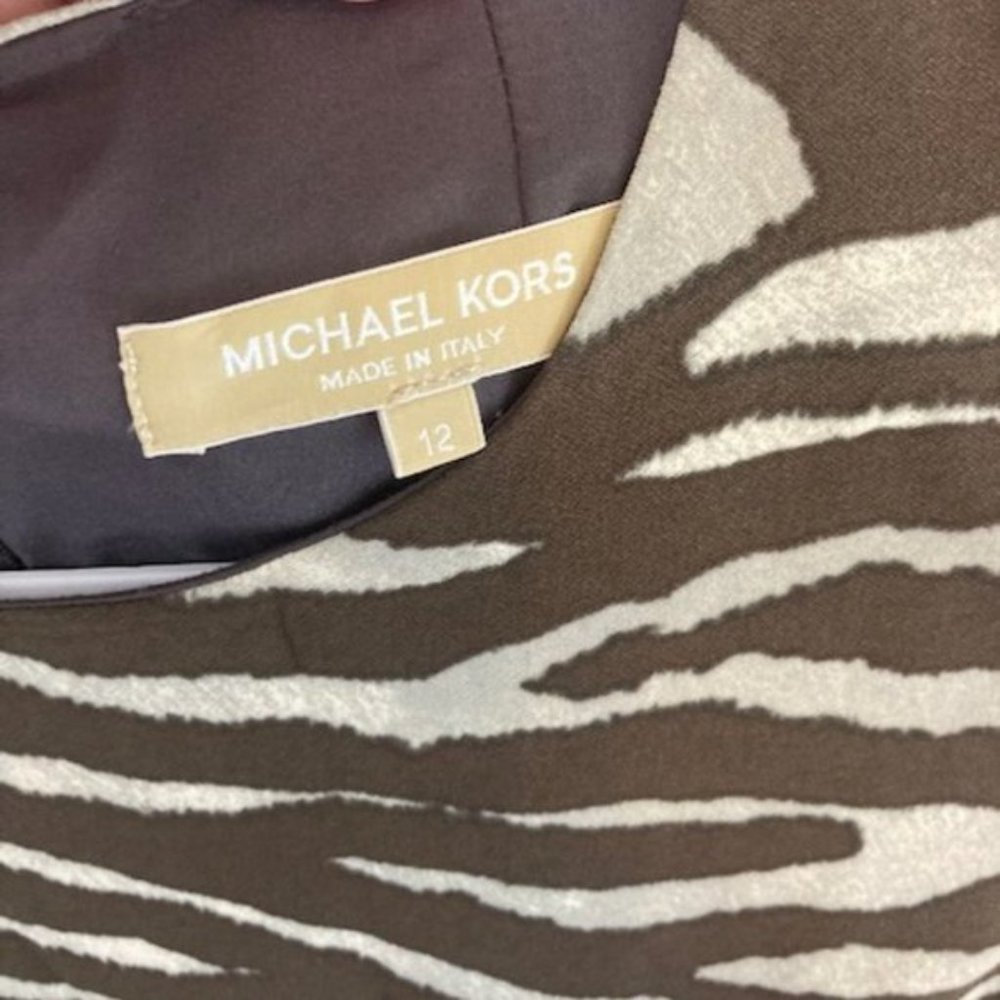 Michael Kors Italy Collection Animal Print Dress - Picture 6 of 14